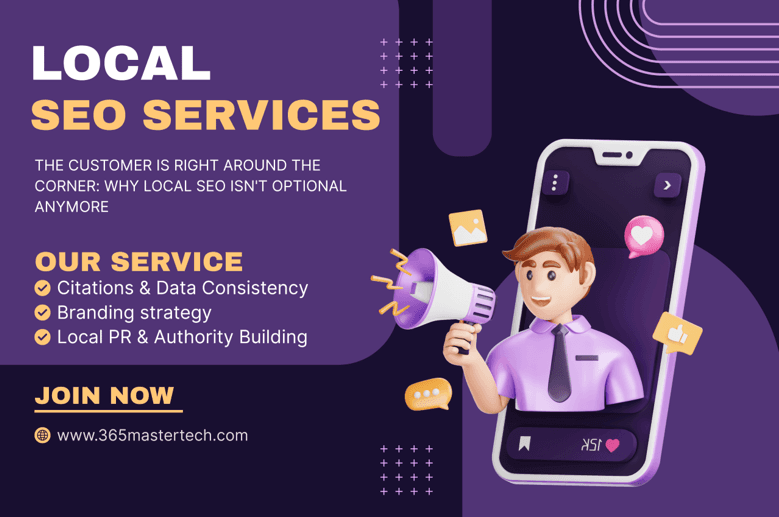 Local SEO Services UK | 365 Master Tech - Dominate Local Search